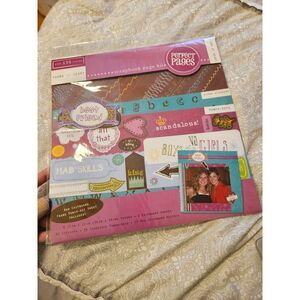 NIP Perfect Pages Young At Heart 12x12 Scrapbooking Page Kit - New, sealed.